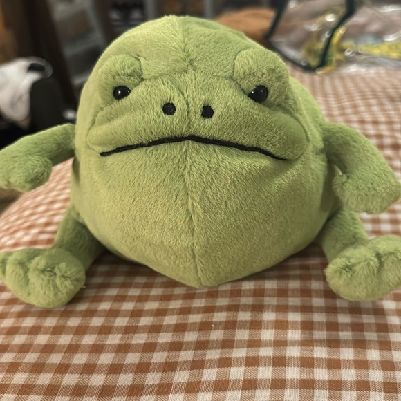 Jellycat Ricky Rain Frog plush nwt - Main Image